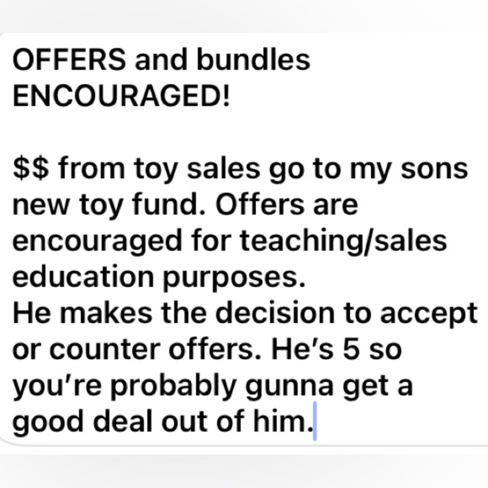 Offers & Bundles Encouraged